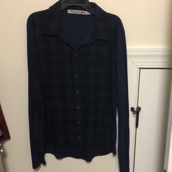 Michael Stars Tops - plaid flannel Michael Stars Tops - plaid flannel